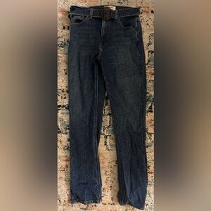 Reformation Liza Hight Straight Jean in Newport
